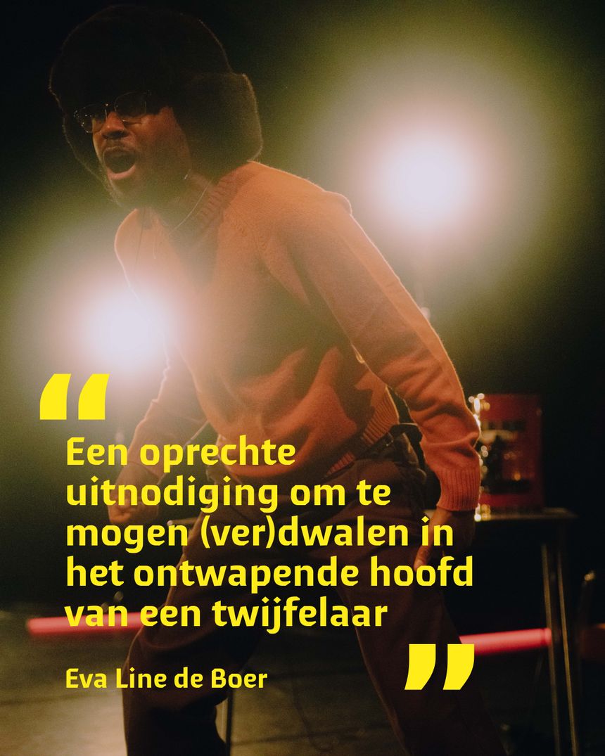 Social post met een publieksquote