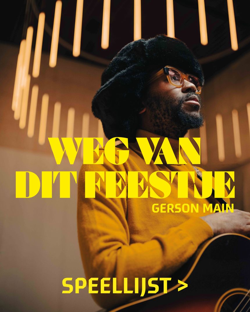 Social post Weg van dit feestje van Gerson Main