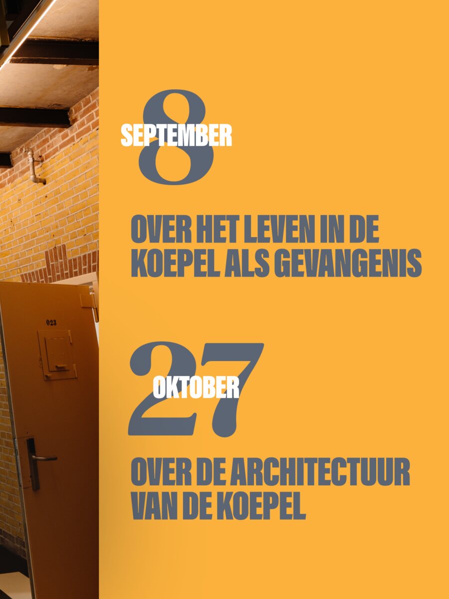 Instagrampost De Koepel: Koepeltrilogie op 8 september en 27 oktober