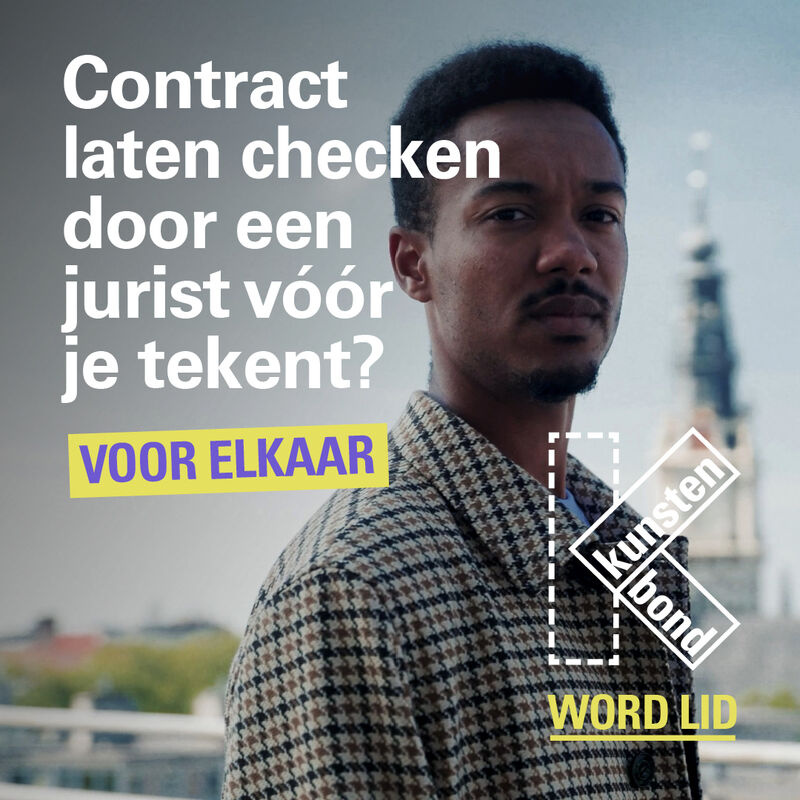 Post met portret: Contract laten checken door een jurist voor je tekent?