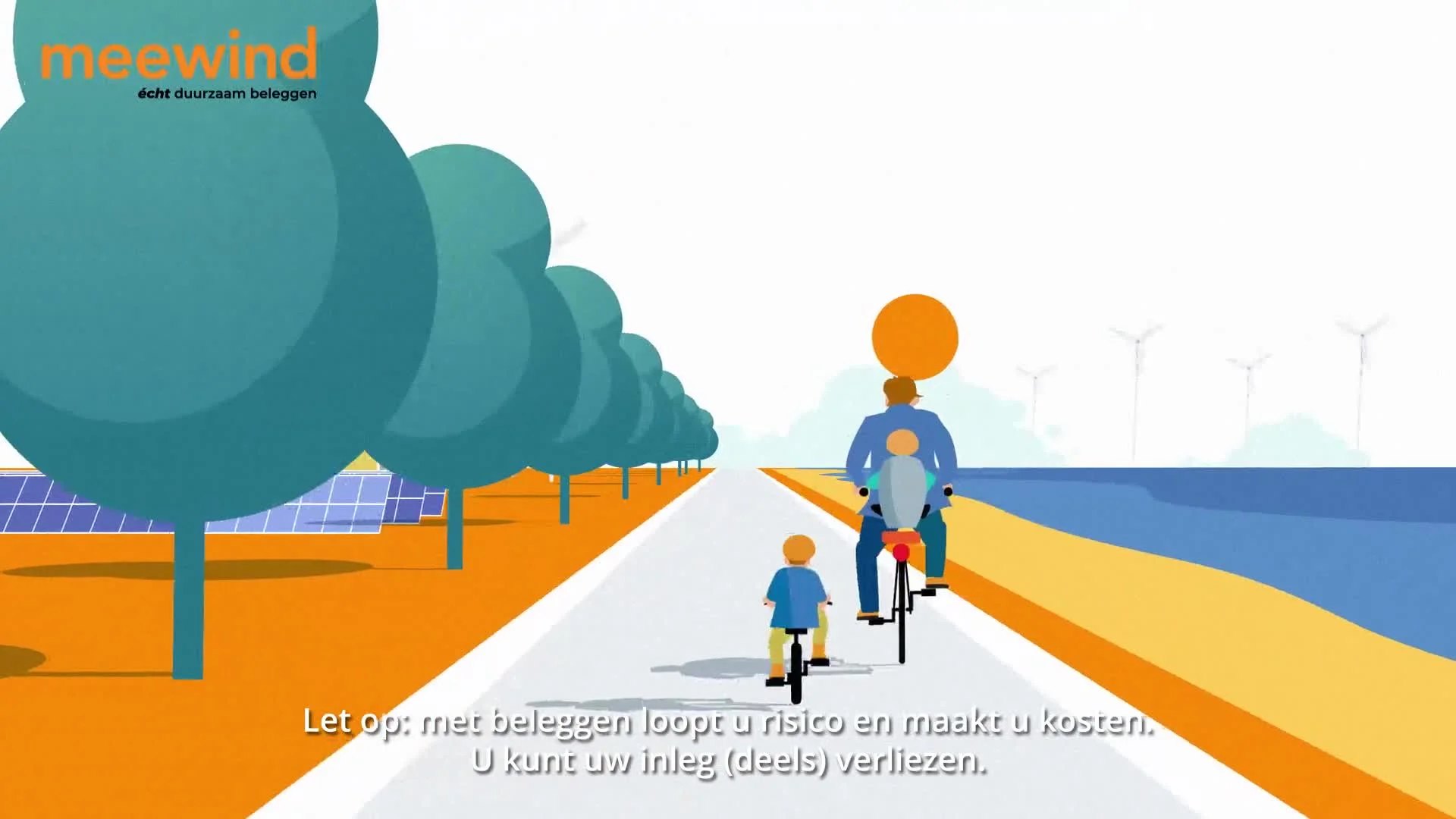 Still uit de tv-commercial van Meewind