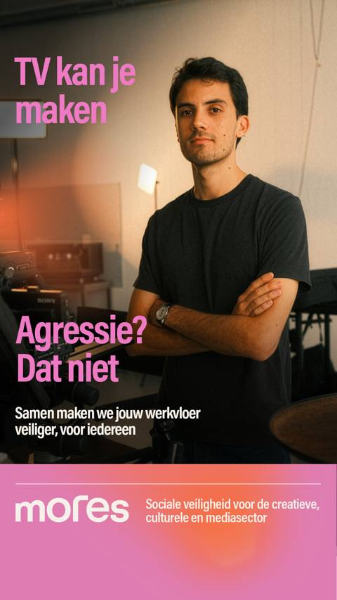 Story: TV kan je maken. Agressie? Dat niet.