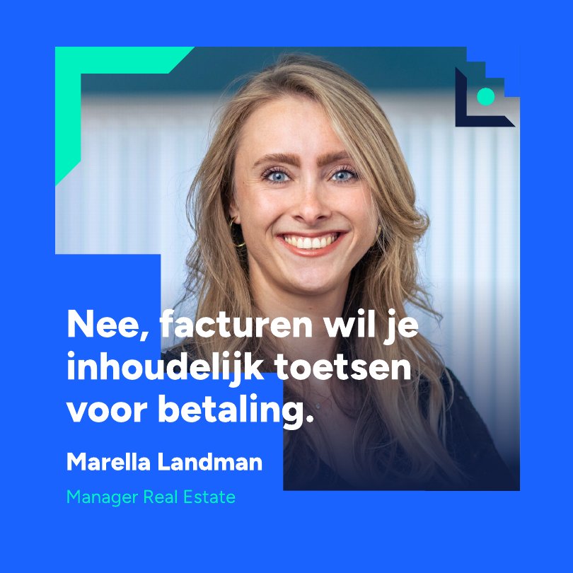 LinkedIn-post: facturen wil je inhoudelijk toetsen voor betaling